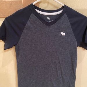 Boys Abercrombie v neck shirt
